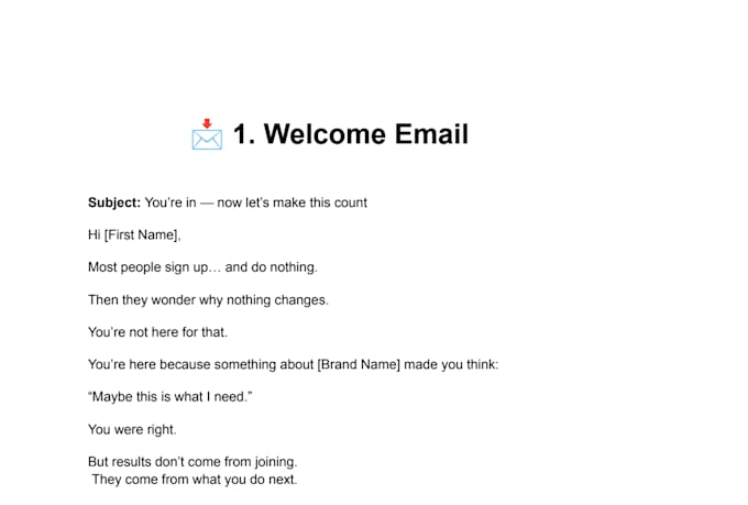 write high converting email copy and sequences
